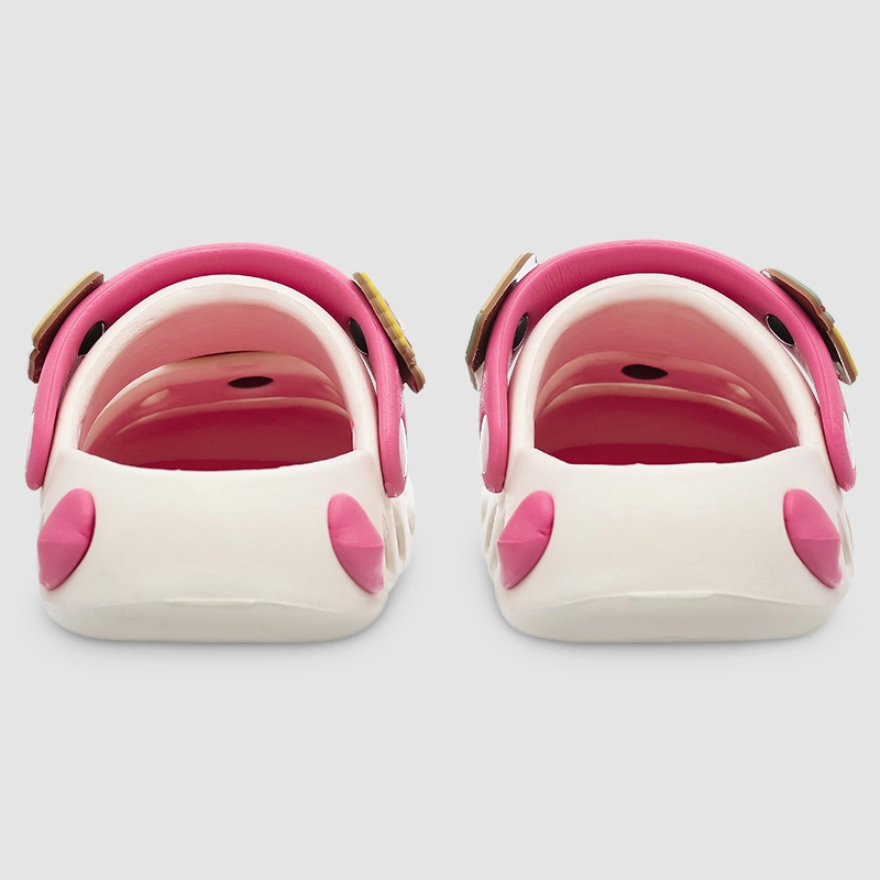 Dép sục cho bé HappyTime E2501-10 màu hồng - vàng 17