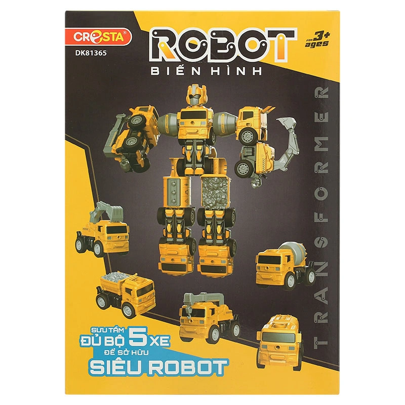 Đồ chơi robot biến hình xe bồn CRESTA DK81363 65