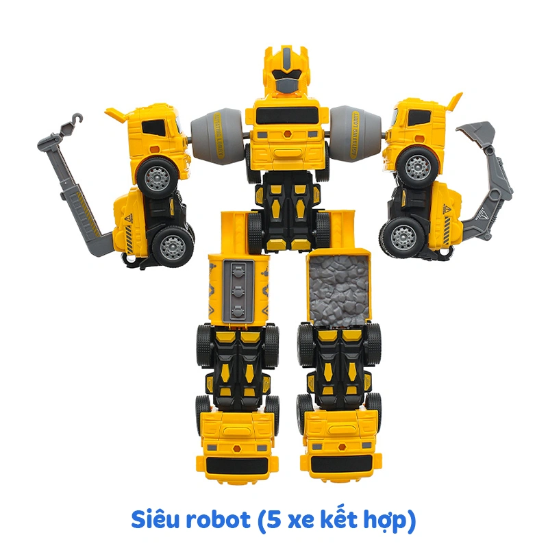 Đồ chơi robot biến hình xe bồn CRESTA DK81363 60