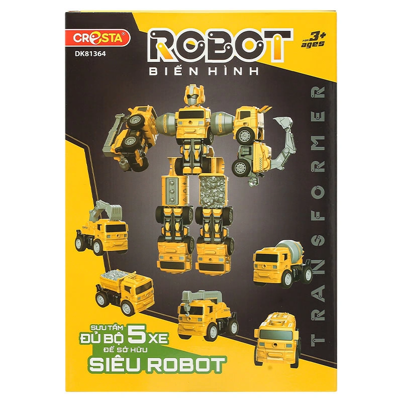 Đồ chơi robot biến hình xe bồn CRESTA DK81363 50