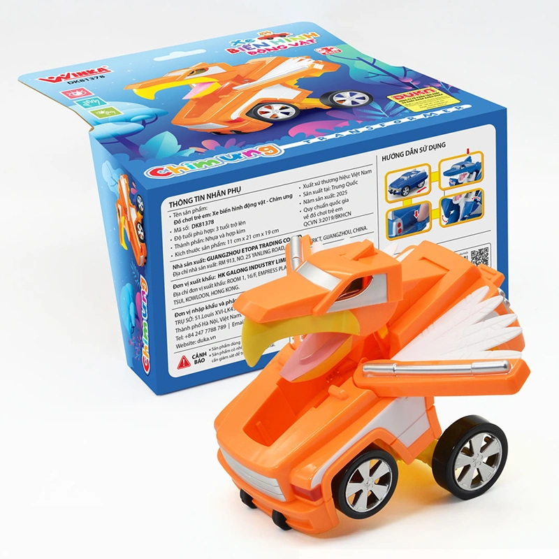 Đồ chơi xe biến hình chim ưng WINKA DK81378 3