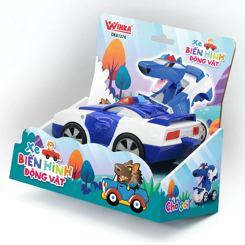 Đồ chơi xe biến hình chim ưng WINKA DK81378 5