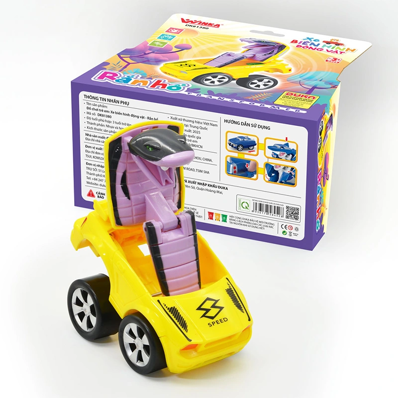 Đồ chơi xe biến hình chim ưng WINKA DK81378 12