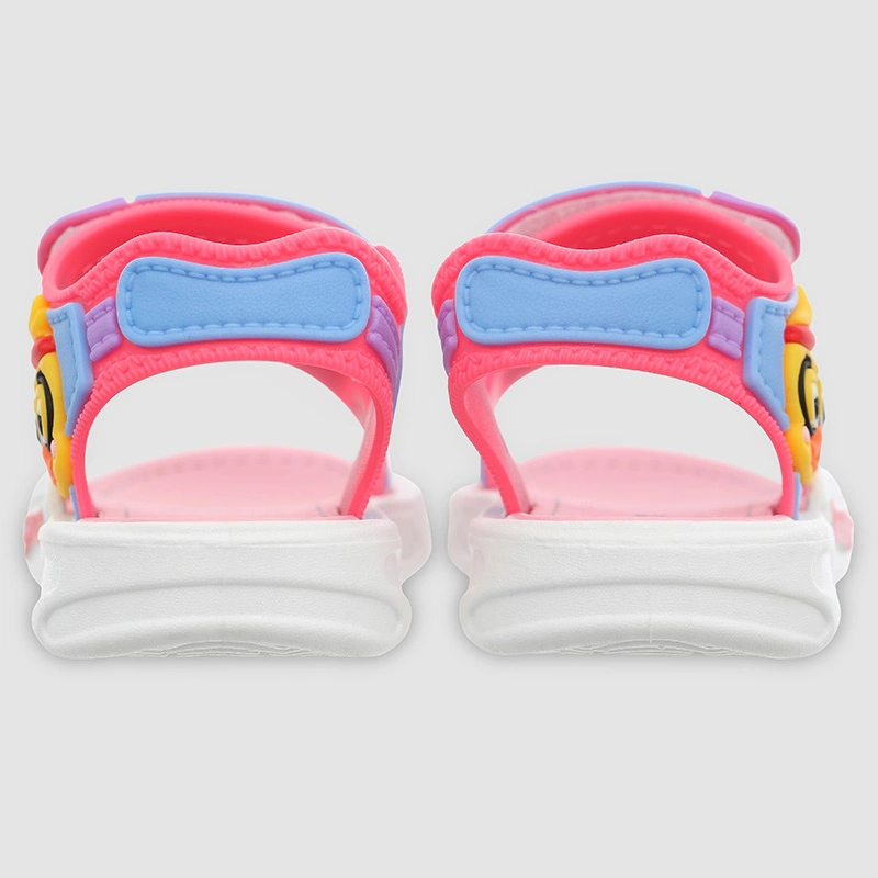 Giày sandal cho bé gái HappyTime SD003 màu hồng - xanh dương 9