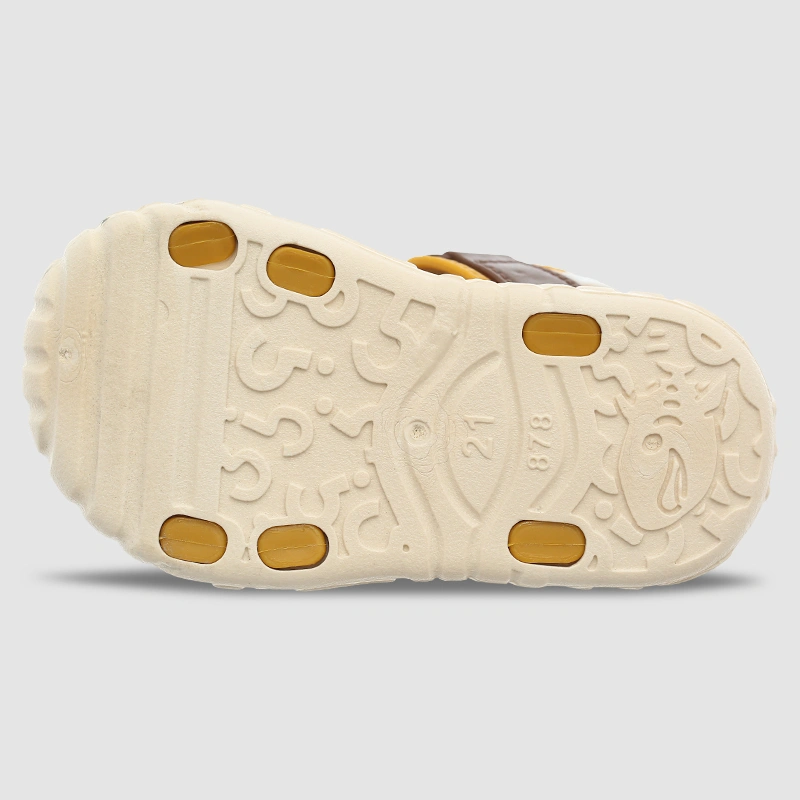 Giày sandal cho bé trai HappyTime SD002 màu vàng - nâu 4