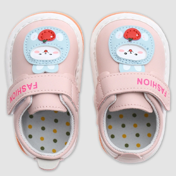 Giày tập đi cho bé Á Châu Avakids AC32 màu hồng 1