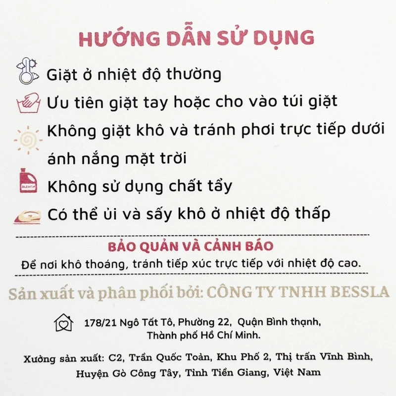 Gối Bessla 35x25x1 cm - Trái tim (0 - 3 tháng) 12