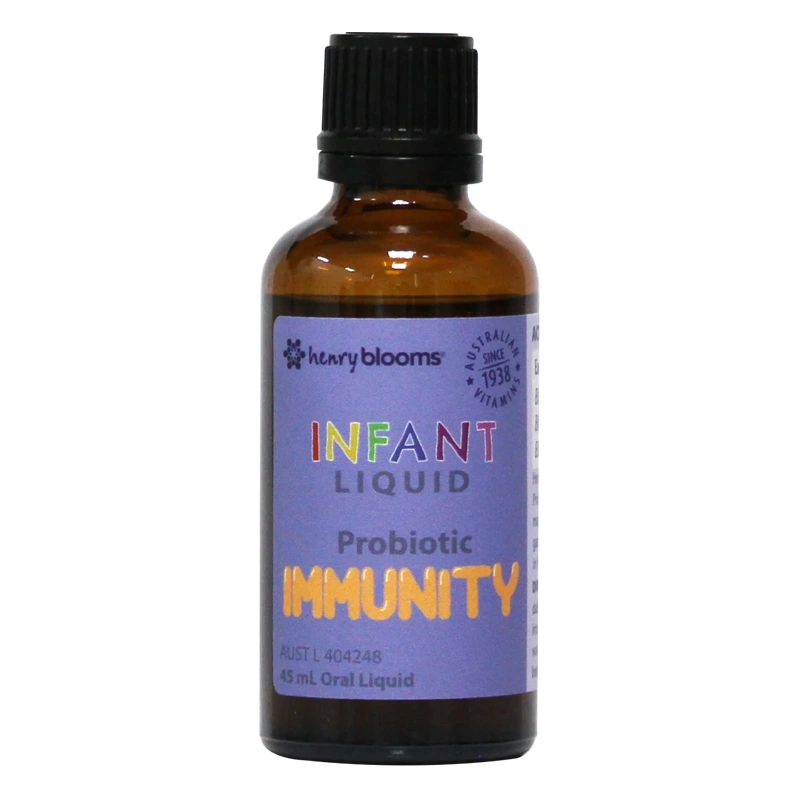 Henry Blooms Infant Liquid Probiotic Immunity bổ sung lợi khuẩn, 45 ml dạng nhỏ giọt (từ 0 tháng) 4