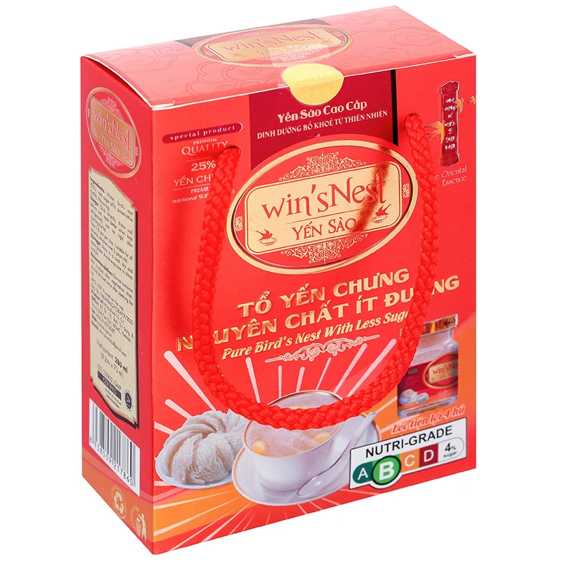 Hộp 6 hũ nước yến sào Win'sNest ít đường 70 ml (từ 3 tuổi) 13