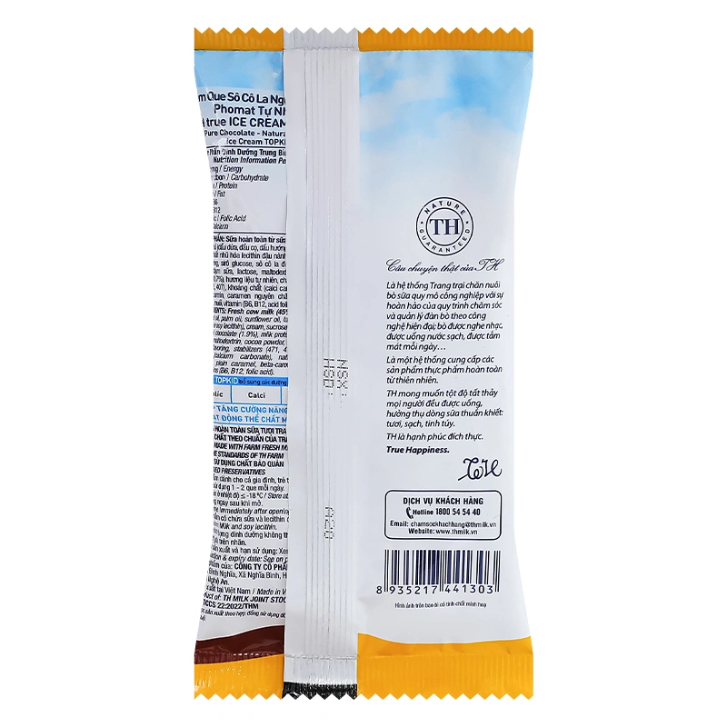 Kem que socola, phomat TH true ICE CREAM TOPKID 46g (từ 2 tuổi) 2