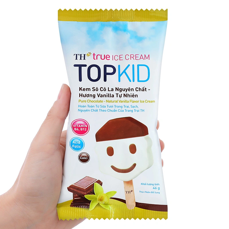 Kem que socola, vani TH true ICE CREAM TOPKID 46g (từ 2 tuổi) 3