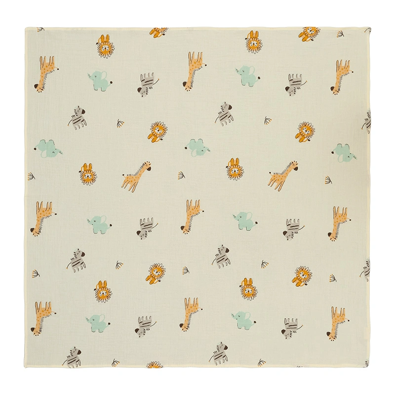 Khăn tắm cotton TOP KIDS 2 lớp 90x90 cm - Màu ngẫu nhiên 3