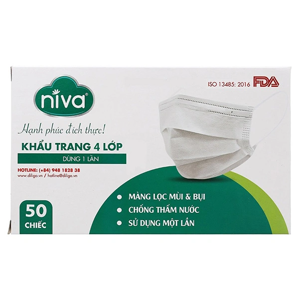 Khẩu trang y tế Niva