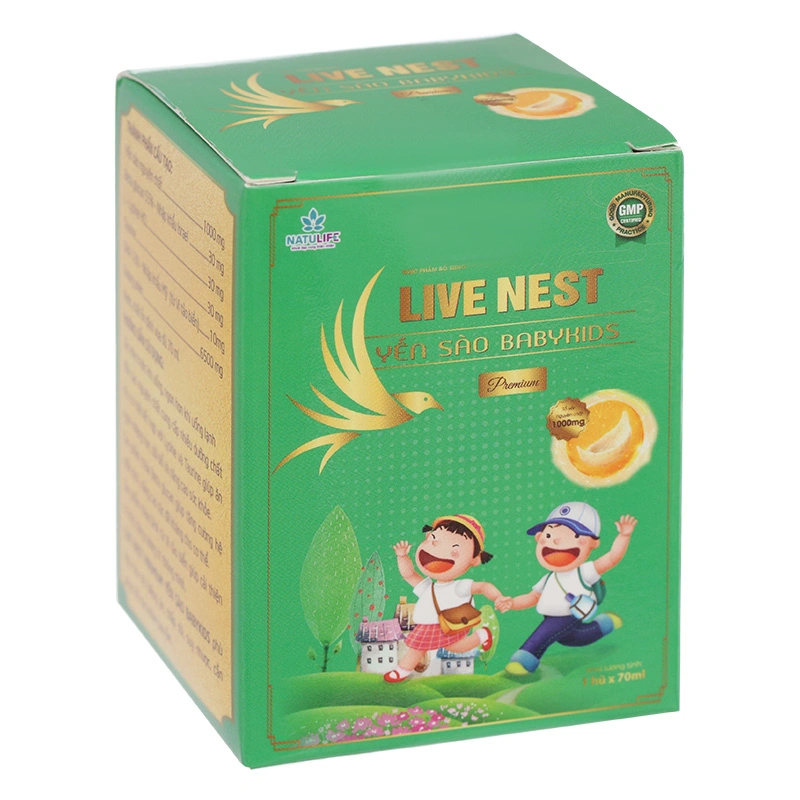 Nước yến sào Natulife Live Nest BabyKids Premium 70 ml (từ 1 tuổi) 2