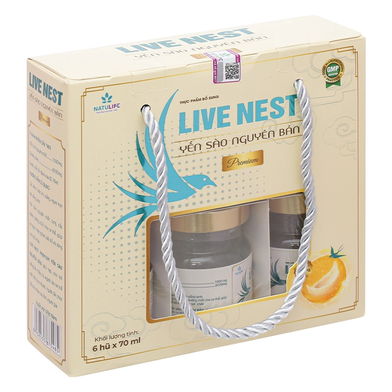 Nước yến sào Natulife Live Nest Premium 70 ml (từ 3 tuổi) 13