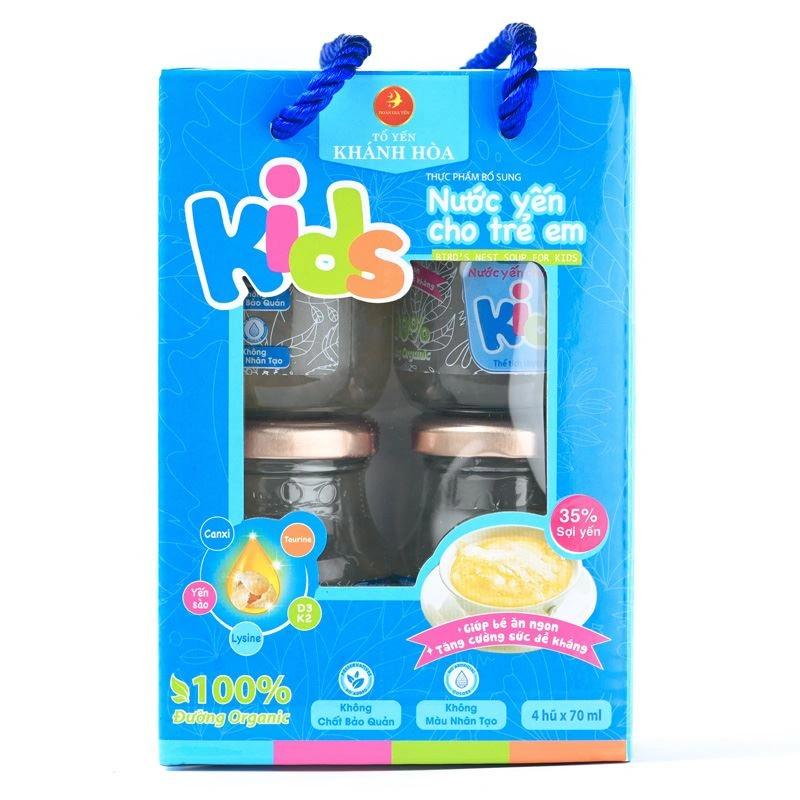 Hộp 4 hũ nước yến sào Yan Nest Kids 70 ml (từ 1 tuổi) 2