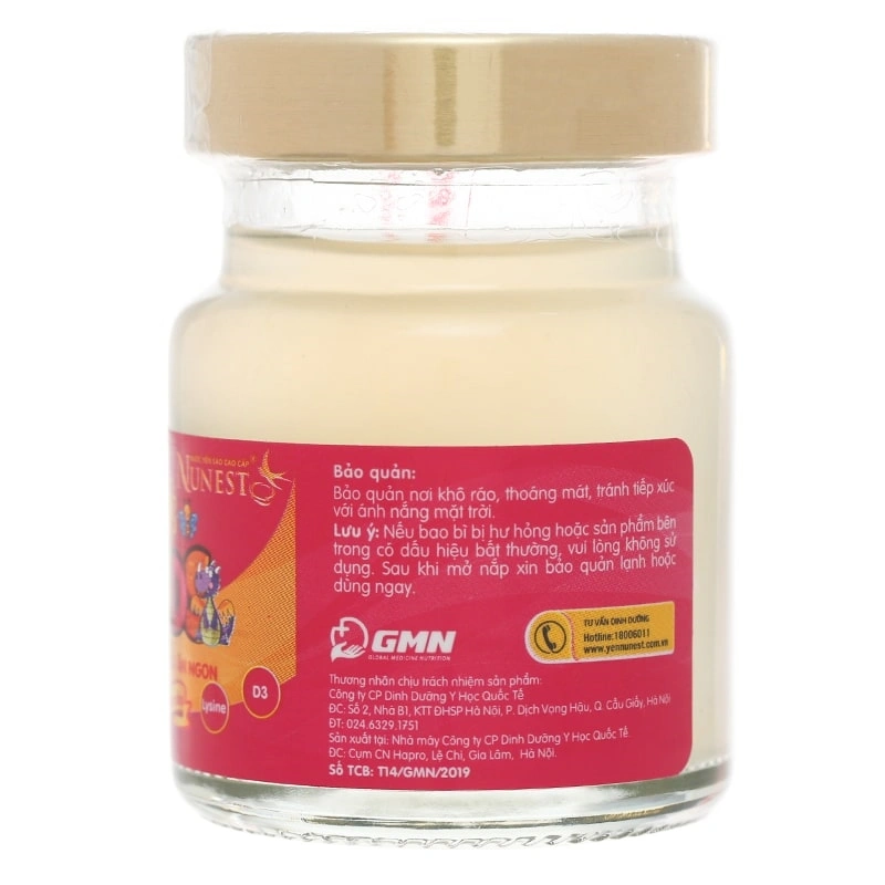 Nước yến sào Nunest Kids 70 ml (từ 6 tháng) 17
