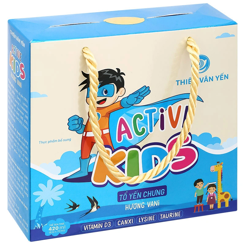 Nước yến sào Thiên Vân Yến Active Kids 70 ml (từ 1 tuổi) 13