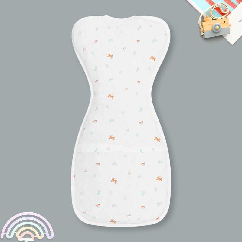 Nhộng chũn có khóa in cua cá Lullaby NH355N 1 - 3 tháng màu trắng 2