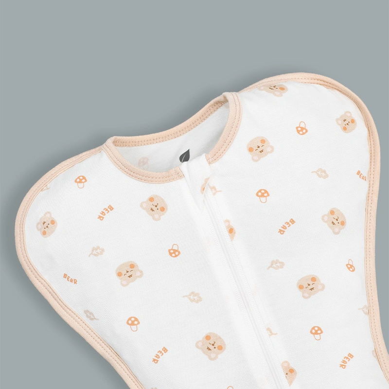 Nhộng chũn có khóa Lullaby NH367N 1 - 3 tháng màu trắng - be 3