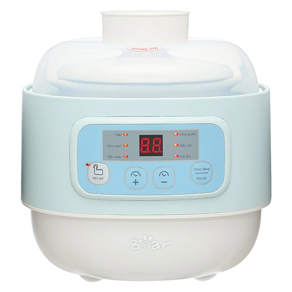 Nồi nấu chậm Bear 0.8 lít DDZ-A08T8 - Màu xanh