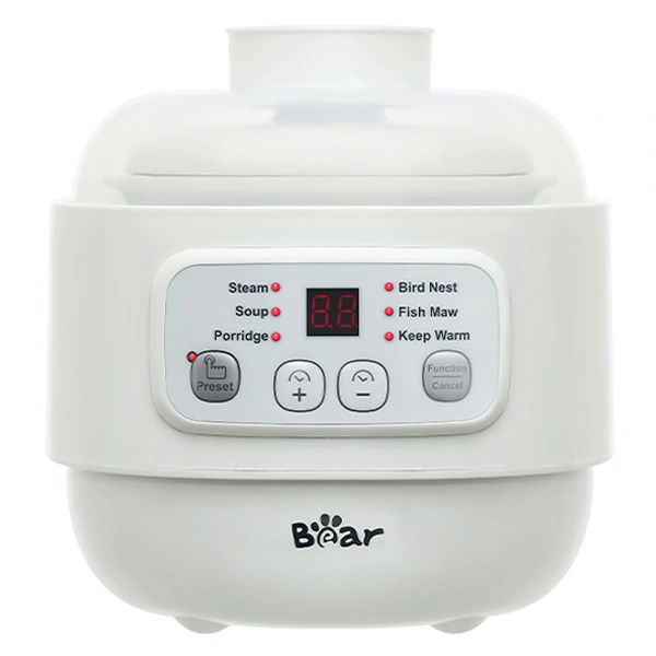 Nồi nấu chậm Bear 0.8 lít DDZ-A08T8 - Màu trắng