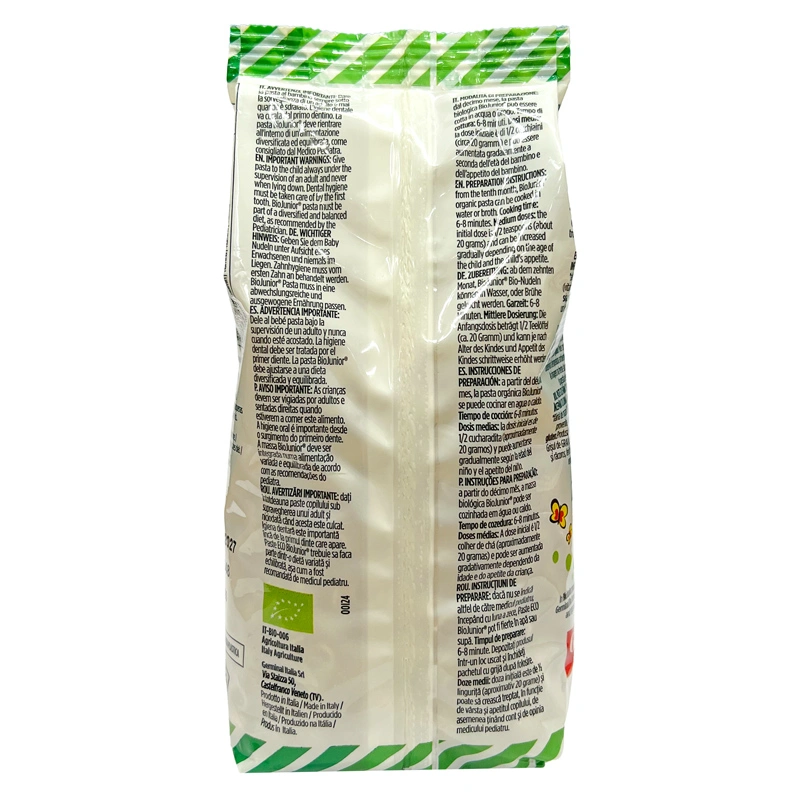 Nui ăn dặm hữu cơ đậu Hà Lan BioJunior 200g (từ 10 tháng) 2