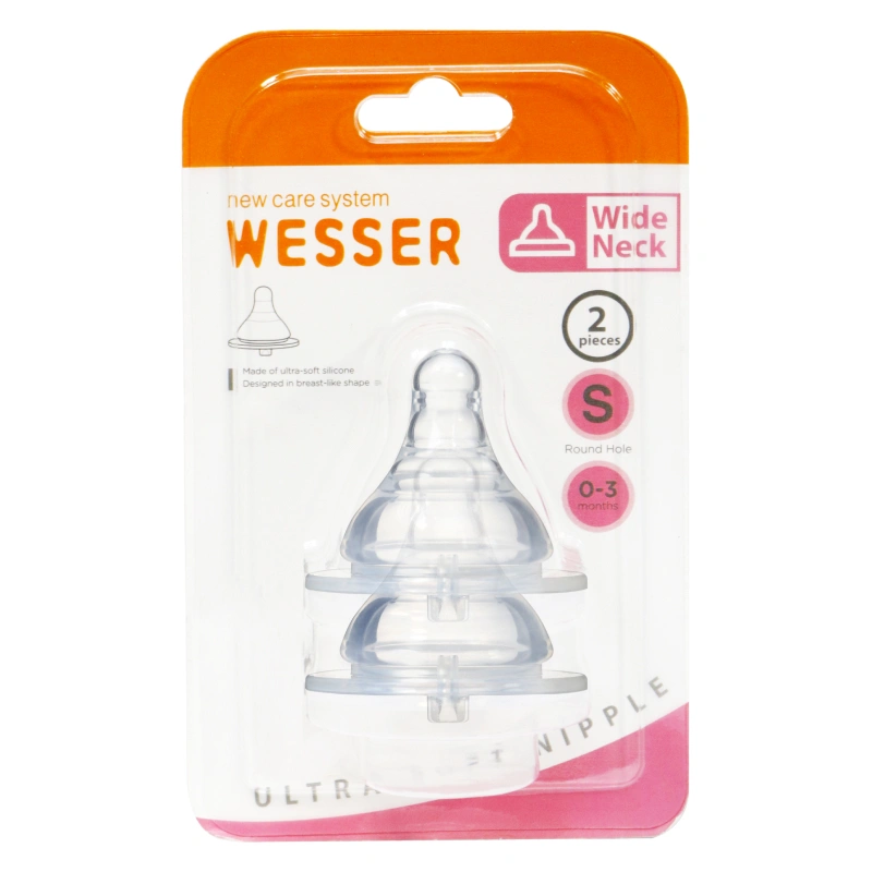 Bộ 2 núm ti Wesser cổ rộng size M (4 - 6 tháng) 9