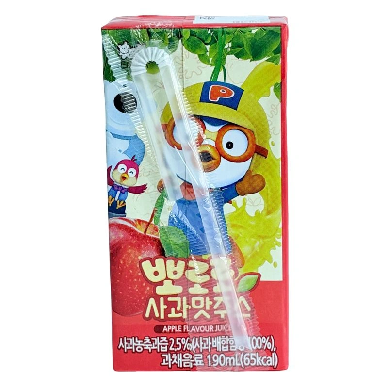 Nước trái cây Pororo vị nho 190 ml (từ 1 tuổi) 8