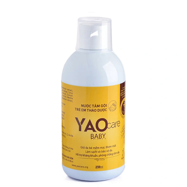 Nước tắm & gội 2in1 cho bé DK Pharma Yaocare Baby - Giao bao bì ngẫu nhiên