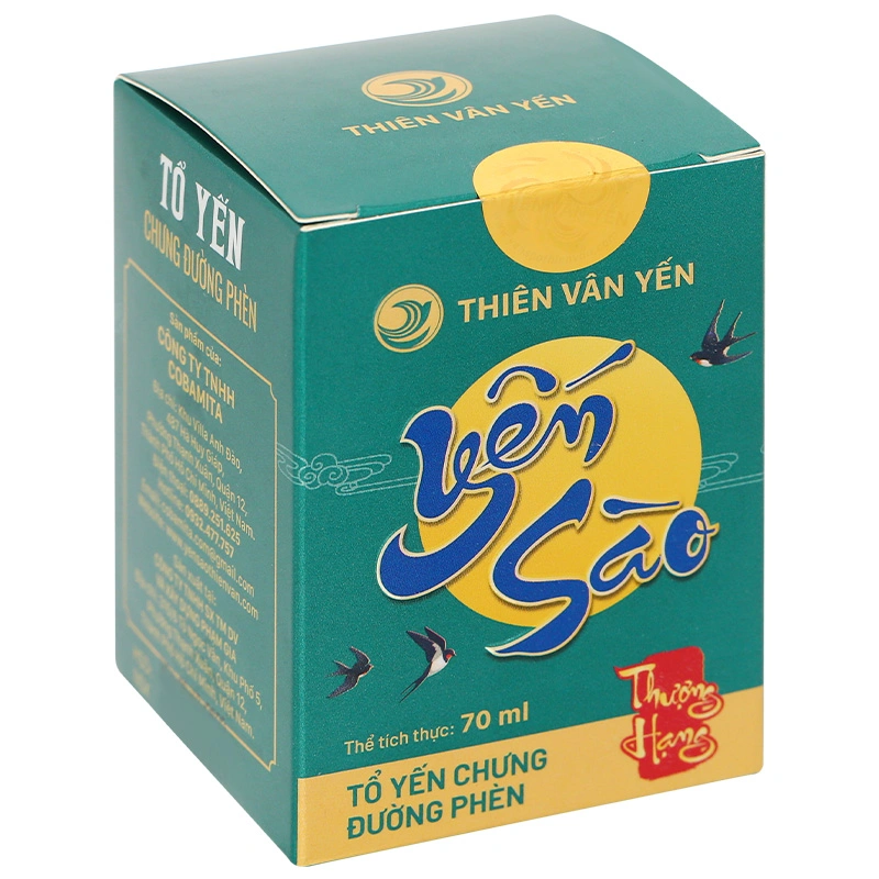 Nước yến sào đường phèn Thiên Vân Yến 70 ml (từ 1 tuổi) 2