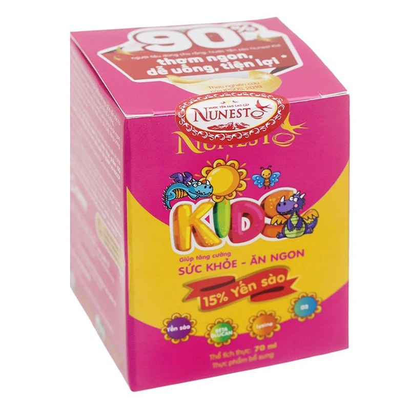 Nước yến sào Nunest Kids 70 ml (từ 6 tháng) 2