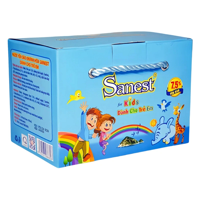 Hộp 6 lon nước yến sào Khánh Hòa Sanest Kids 190 ml (từ 1 tuổi) 3