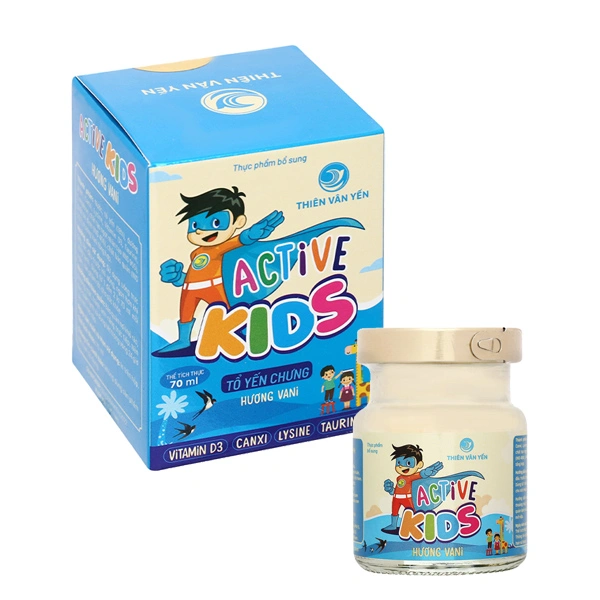 Nước yến sào Thiên Vân Yến Active Kids 70 ml (từ 1 tuổi) 1