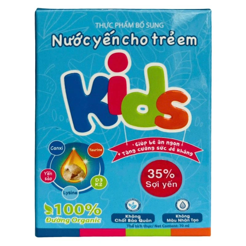 Hộp 4 hũ nước yến sào Yan Nest Kids 70 ml (từ 1 tuổi) 6