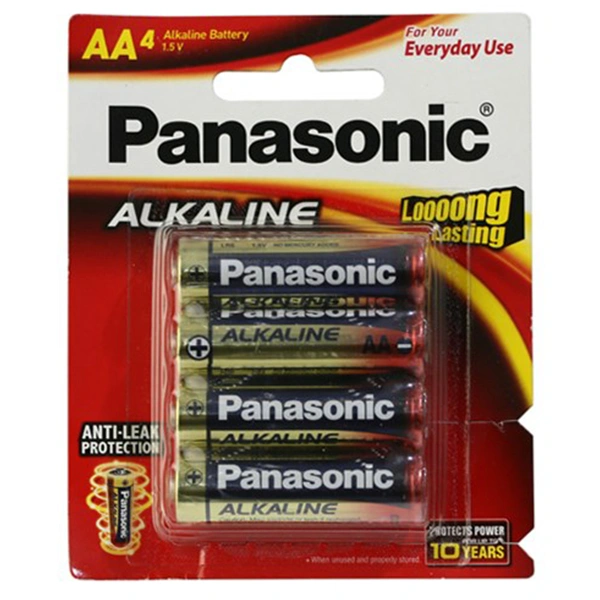 Pin AA 4 viên Panasonic Alkaline LR6T/4B-V 1