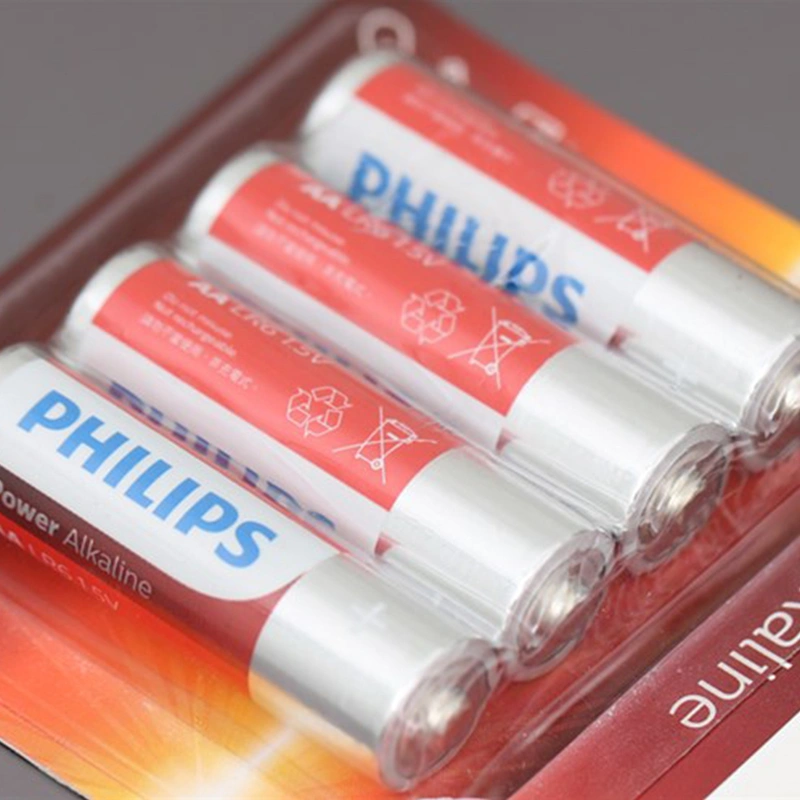 Pin AA 4 viên Philips Alkaline LR6P4B 3