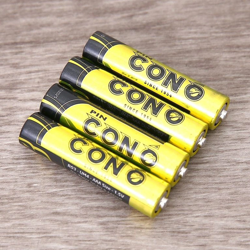 Pin AAA 4 viên Con Ó R03P Decal 3