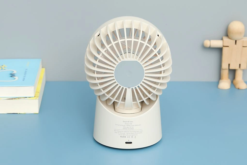 Quạt để bàn mini xoay 180 độ Hydrus JF-96 6