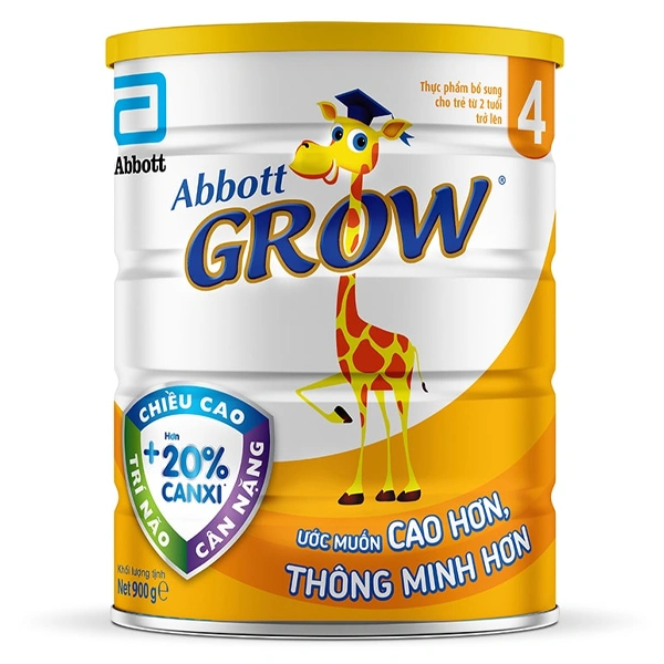 Sữa bột Abbott Grow số 4 hương vani 900g (từ 2 tuổi) 1
