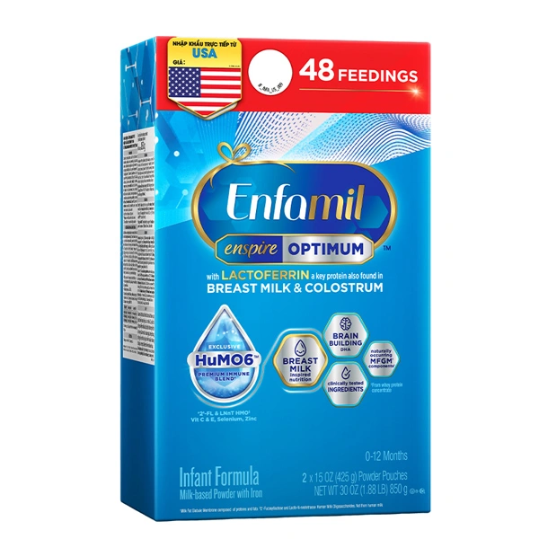 Sữa bột Enfamil Enspire Infant Formula 850g (0 - 12 tháng) 1