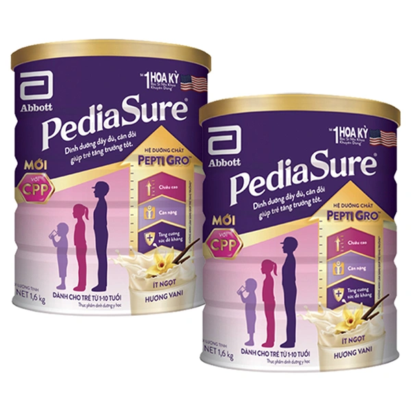 Combo 2 hộp sữa bột Abbott PediaSure BA