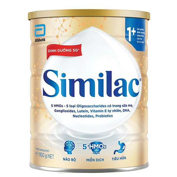 Sữa bột Similac 5G 1+ 850g/800g (1 - 2 tuổi) 1