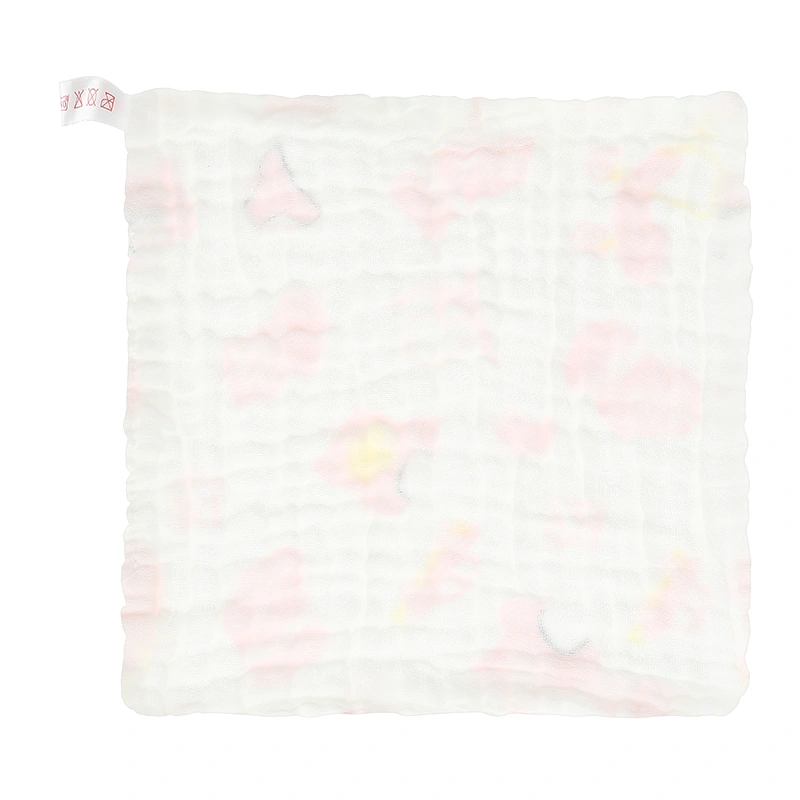 Set 5 cái khăn sữa cotton TOP KIDS 6 lớp 30x30 cm - Màu ngẫu nhiên 9