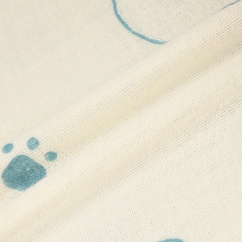 Set 5 cái khăn sữa cotton TOP KIDS 2 lớp 30x30 cm - Màu ngẫu nhiên 5