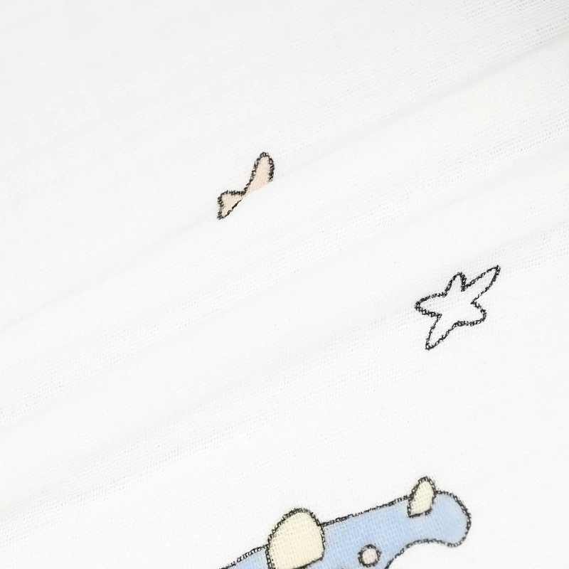 Set 5 cái khăn sữa cotton TOP KIDS 4 lớp 30x30 cm - Màu ngẫu nhiên 6