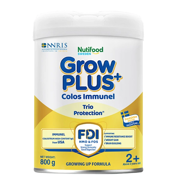 Sữa bột Nutifood GrowPLUS+ Colos Immunel 2+