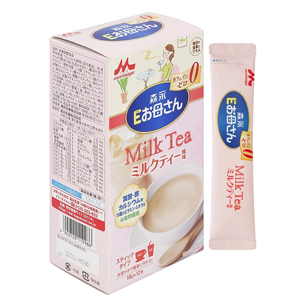 Sữa bầu dạng gói Morinaga hương trà sữa 216g 1
