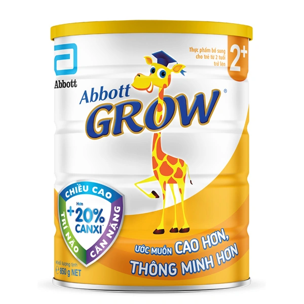 Sữa bột Abbott Grow 2+