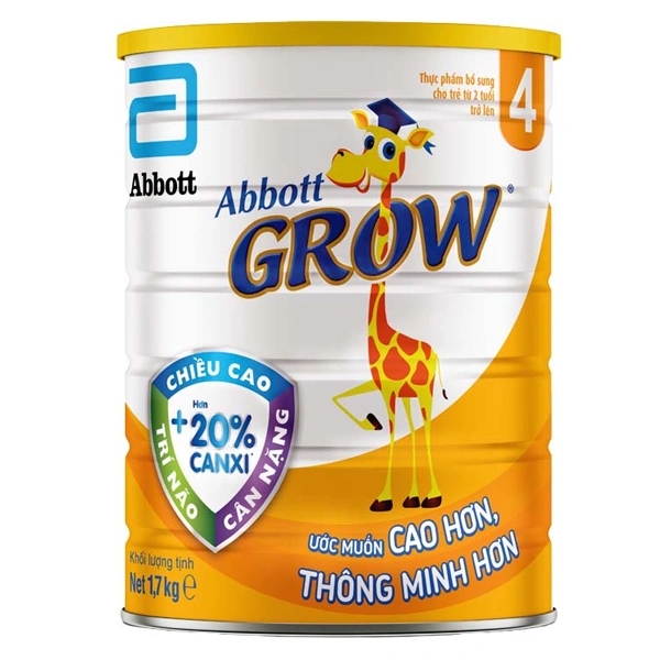 Sữa bột Abbott Grow số 4 hương vani 1.7 kg (từ 2 tuổi) 1